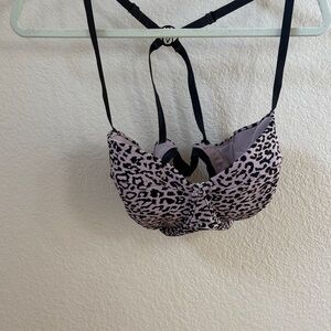 Leopard Print Women's Bra